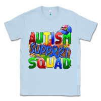 Dusty Blue autısm support squad Classic Tee - AdoDesignShop