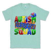 Seafoam autısm support squad Classic Tee - AdoDesignShop