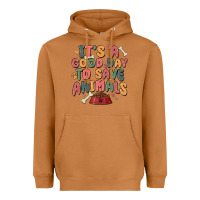 Meerkat it's a good day to save animals Heavyweight Hoodie - MaliasSmallBusiness