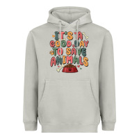 Moon Dust it's a good day to save animals Heavyweight Hoodie - MaliasSmallBusiness