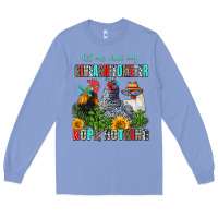 Colony Blue let me check my giveashitometer nope nothing Long Sleeve Tee - AdoDesignShop