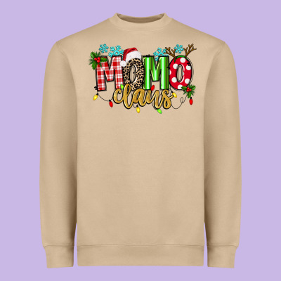 Momo Claus Heavyweight Sweatshirt Designed By Texasbilliewilder