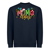 Navy Momo Claus Heavyweight Sweatshirt - texasbilliewilder