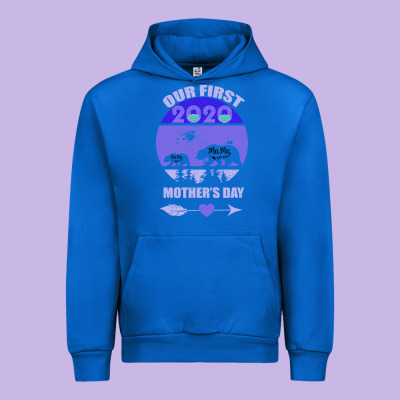 Our First Baby Mama Mother S Day Urban Hoodie Designed By Bettercallsaul
