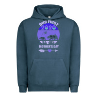Pigment Midnight Navy Our First Baby Mama Mother s Day Urban Hoodie - Bettercallsaul