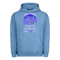 Pigment Pebble Blue Our First Baby Mama Mother s Day Urban Hoodie - Bettercallsaul