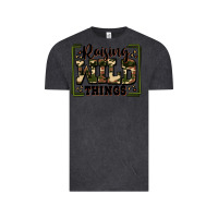Vintage Black raising wild things Vintage Tee - Zillion Design Studio