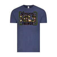 Vintage Denim raising wild things Vintage Tee - Zillion Design Studio