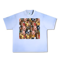 Grape Ice western farm animals seamless pattern Urban Heavy Tee - HRA Design Shop