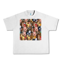 Lunar Rock western farm animals seamless pattern Urban Heavy Tee - HRA Design Shop