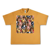 Peanut Butter western farm animals seamless pattern Urban Heavy Tee - HRA Design Shop
