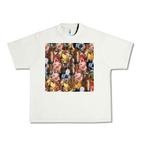 Pistachio western farm animals seamless pattern Urban Heavy Tee - HRA Design Shop