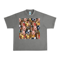 Tornado western farm animals seamless pattern Urban Heavy Tee - HRA Design Shop
