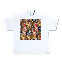 White western farm animals seamless pattern Urban Heavy Tee - HRA Design Shop