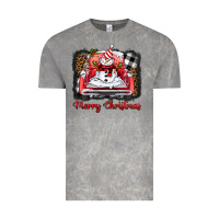 Cloud Rock merry christmas truck snowman Vintage Tee - BarkalooDesign