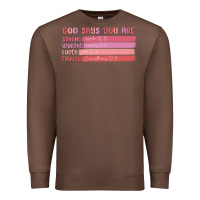 Chestnut god says you are Premium Sweatshirt - MaliasSmallBusiness