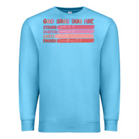 Ocean Blue god says you are Premium Sweatshirt - MaliasSmallBusiness
