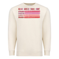 Sandshell god says you are Premium Sweatshirt - MaliasSmallBusiness