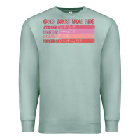 Seafoam god says you are Premium Sweatshirt - MaliasSmallBusiness
