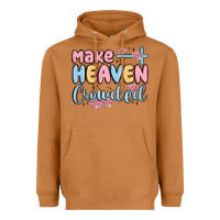 Meerkat make heaven crowded Heavyweight Hoodie - MaliasSmallBusiness