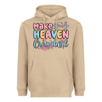 Mushroom make heaven crowded Heavyweight Hoodie - MaliasSmallBusiness