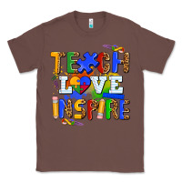 Chestnut teach love inspire Classic Tee - AdoDesignShop