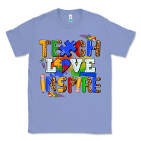 Colony Blue teach love inspire Classic Tee - AdoDesignShop