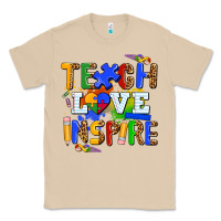 Mushroom teach love inspire Classic Tee - AdoDesignShop