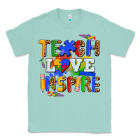 Seafoam teach love inspire Classic Tee - AdoDesignShop