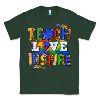 Sports Green teach love inspire Classic Tee - AdoDesignShop