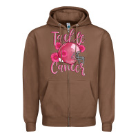 Chestnut tackle cancer helmet Zipper Hoodie - AdoDesignShop