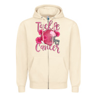Sandshell tackle cancer helmet Zipper Hoodie - AdoDesignShop