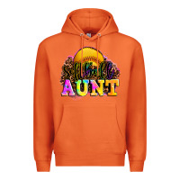 Carrot softball aunt Premium Hoodie - LillyAllenDesigns