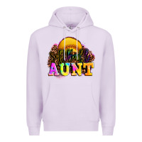 Lilac softball aunt Premium Hoodie - LillyAllenDesigns