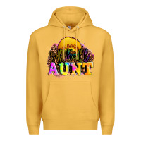 Mustard softball aunt Premium Hoodie - LillyAllenDesigns