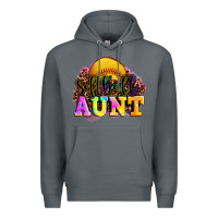 Rock softball aunt Premium Hoodie - LillyAllenDesigns