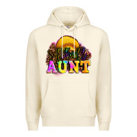 Sandshell softball aunt Premium Hoodie - LillyAllenDesigns