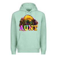 Seafoam softball aunt Premium Hoodie - LillyAllenDesigns