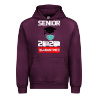 Mauve Wine Senior 2020 Quarantined Urban Hoodie - Bettercallsaul