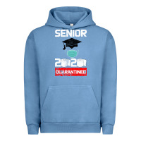 Pigment Pebble Blue Senior 2020 Quarantined Urban Hoodie - Bettercallsaul
