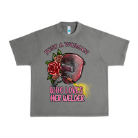 Tornado just a woman who loves her welder Urban Heavy Tee - SublimationCraftShop