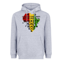 Heather Grey black black blackity Heavyweight Hoodie - MaliasSmallBusiness
