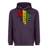 Plum black black blackity Heavyweight Hoodie - MaliasSmallBusiness