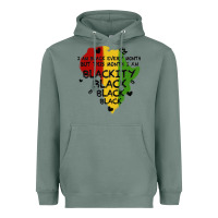 Sage black black blackity Heavyweight Hoodie - MaliasSmallBusiness