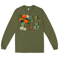 Army Green grow your own way Long Sleeve Tee - AdoDesignShop
