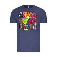 Vintage Denim cinco de drinko Vintage Tee - CTS Tumbler Store