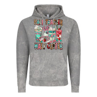 Cloud Rock half teacher half coffee Vintage Hoodie - texasbilliewilder