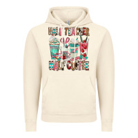 Vintage Artic half teacher half coffee Vintage Hoodie - texasbilliewilder