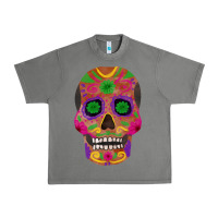 Tornado sugar skull Urban Heavy Tee - FaDigitalArtStudio