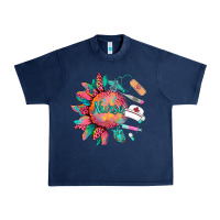 Navy western  nurse medical instruments Urban Heavy Tee - BarkalooDesign